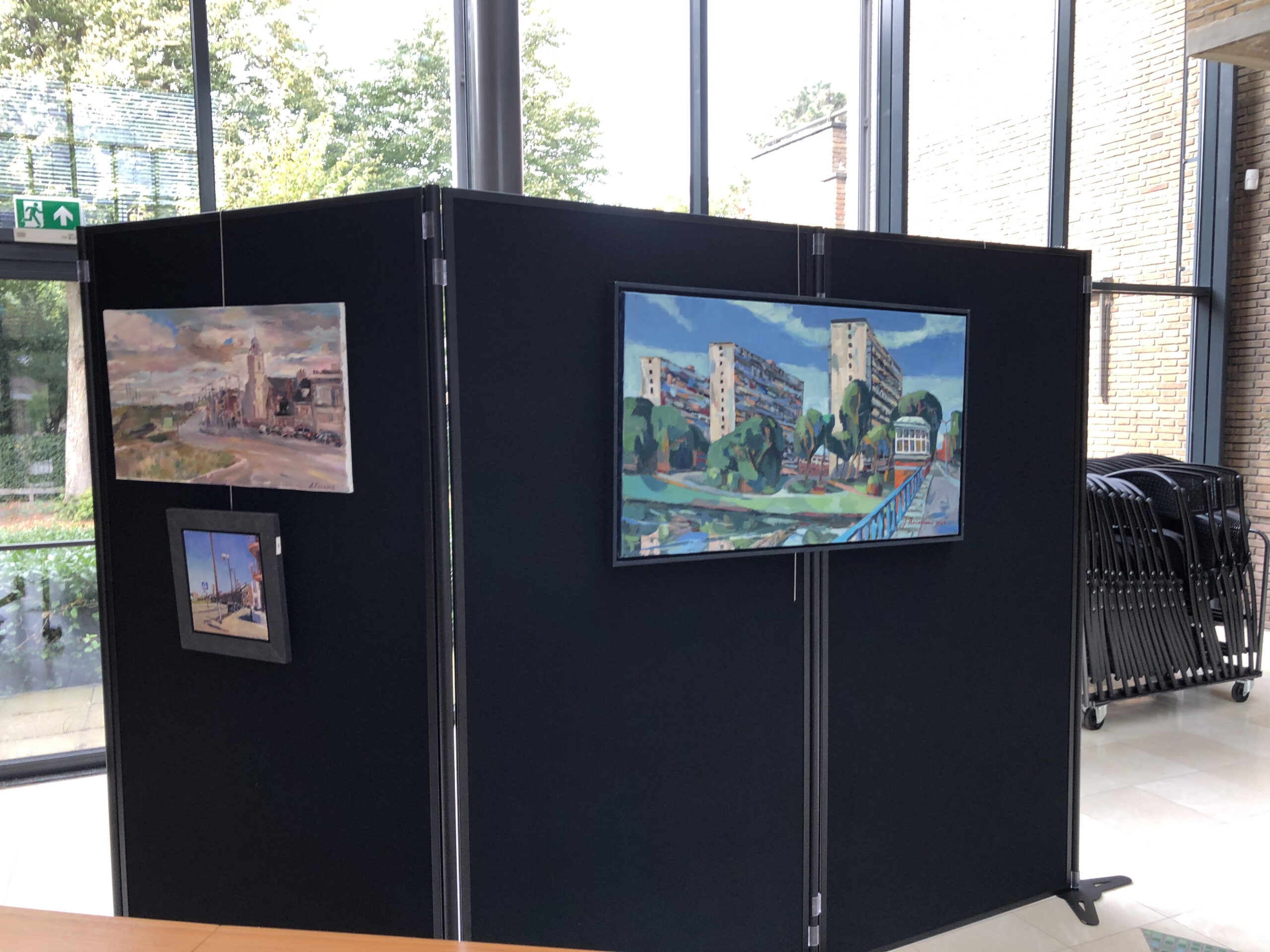 Na Kunstweek Katwijk:             verlenging       pop-up galerie op Emmaplein Katwijk en voortzetting tentoonstelling in het gemeentehuis van Katwijk